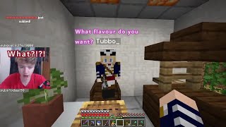 Tubbo gives quotTHEROPEYquot to Tommy with flavours on DSMP [upl. by Nani]