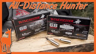 68 Western Review Winchesters new long range hunting cartridge tested and proven [upl. by Elleunamme]