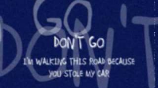 Dont GoIm Walking This Road Because You Stole My Car  Fascinoma w lyrics [upl. by Ecinrev]