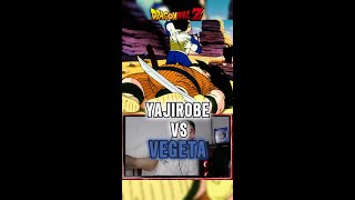 YAJIROBE VS VEGETA dbz dragonball dragonballz anime mattarmoa gohan goku vegeta yajirobe [upl. by Ahola]