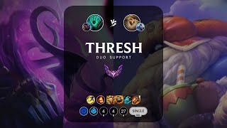 Thresh Support vs Bard  EUW Master Patch 146 [upl. by Allissa]