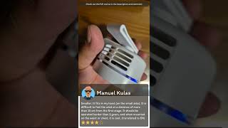 Review Aliexpress Leafless Mini Clip Fan Neck Waist Fan Air Cooling Usb 3 Speeds Fan Portable Air [upl. by Nnaegroeg]