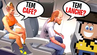 VÔE HOJE COM A TEXINHO LINHAS AÉREAS Cabin Crew Simulator [upl. by Stormi]