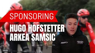 Interview de Hugo Hofstetter coureur du team ArkéaSamsic [upl. by Ecital]