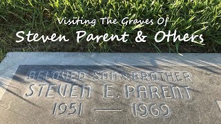 FAMOUS GRAVES  Visiting Steven Parent Schlitze Surtees amp American Horror Story Filming Location [upl. by Servais388]