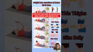 how to lose stomach fat in a week  lose belly fat  how to burn calories fast at home shorts [upl. by Hubert]