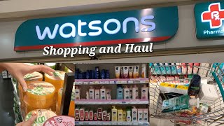 WATSON SHOPPING and HAUL WITH PRICES  Skin care and toiletries shopping at Watsons [upl. by Lamaaj]