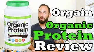 Orgain  Plant Based Protein Powder  Vegan Protein Review [upl. by Hindorff]