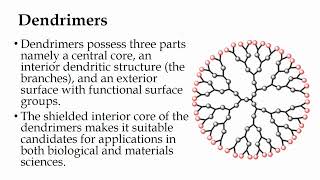 Dendrimers I Organic Nanomaterials [upl. by Aerdnek851]