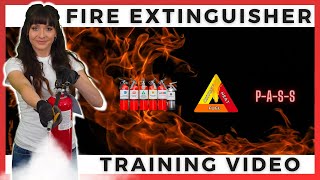 Free Fire Extinguisher Training Video  OSHA  Updated for 2023 [upl. by Milak]