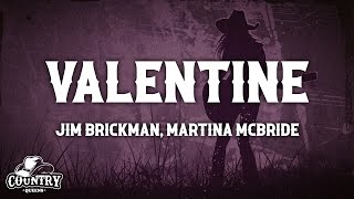 Martina McBride Jim Brickman  Valentine Lyrics [upl. by Josi]