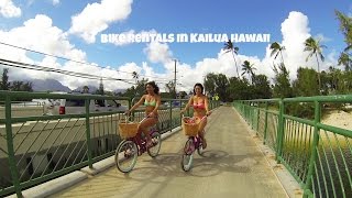 Bike Rentals Kailua Beach Adventures [upl. by Onirefez308]