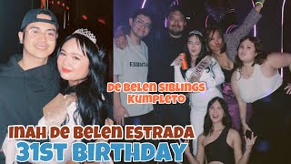 INAH DE BELEN ESTRADA 31ST BIRTHDAY CELEBRATION ❤️ MGA ANAK NI JANICE KUMPLETO SA BIRTHDAY NI INA [upl. by Kurtz]