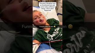 Anesthesia Antics Teenage Girls PostSurgery Rant [upl. by Attirb]