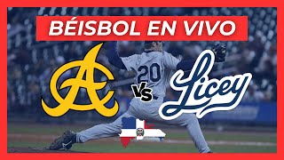 ÁGUILAS CIBAEÑAS VS TIGRES DEL LICEY EN VIVO 🔴 [upl. by Yekim]