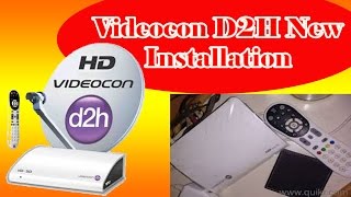 Videocon D2H Installation Complete [upl. by Nnaul]