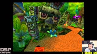 Crash Bandicoot 2 Marathon playthrough pt4  Optional Gems Hunt [upl. by Aihsena]