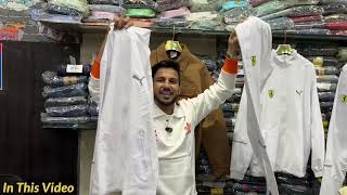 Unbelievable Offers 😱 90 Off  Jacket TracksuitWindcheaterHoodie  Branded Clothes Shop In Delhi [upl. by Rebane]