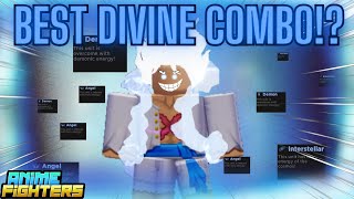 💎I Found The Most quotOverpoweredquot Divine Passive Combo In Anime Fighters💎 [upl. by Nwad]