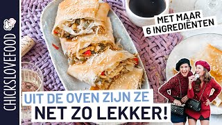 LOEMPIAS UIT DE OVEN  CHICKSLOVEFOOD [upl. by Aynom]