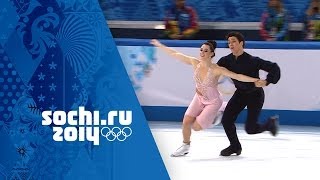 Tessa Virtue amp Scott Moir  Full Silver Medal Free Dance Performance  Sochi 2014 Winter Olympics [upl. by Ebanreb]