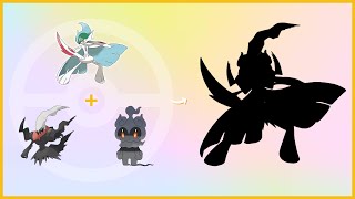 Pokemon Fusion  Mega Gallade  Marshadow  Darkrai [upl. by Vitalis399]