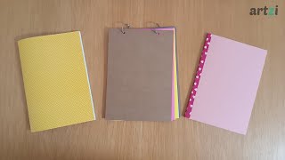 The 3 Easiest Ways of Making a Notebook DIY [upl. by Vel24]