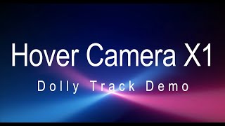 HoverAir X1  Dolly Track feature demo AIenhanced audio [upl. by Sone]