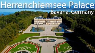 Herrenchiemsee Palace in 4K  Beautiful Palace of King Ludwig II in Bavaria Germany [upl. by Kere]