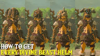 How To Get Every Divine Beast Helm  The Legend of Zelda Tears of the Kingdom [upl. by Gelman]