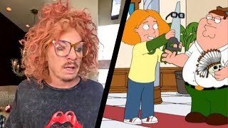 Carrot Top Reacts To His Iconic Family Guy Gag [upl. by Izak864]