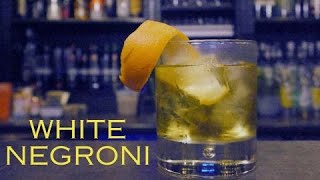 WHITE NEGRONI COCKTAIL Recipe [upl. by Etiuqram234]