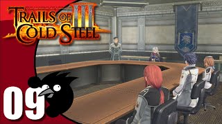 Lets play Trails of Cold Steel 3 Ep09  Meeting old friends at the 3PM meeting PC Blind [upl. by Ecinue]