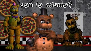 fredbear y Golden Freddy son lo mismo [upl. by Rorrys]