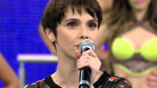 Debora Falabella no Arquivo Confidencial no Domingão do Faustão  Parte 2 [upl. by Ekram]