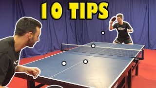 10 Tips To Become A Better Table Tennis Player Quickly [upl. by Ahselet789]