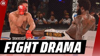 😱 Drama in the Ring  Patricio Pitbull vs Daniel Straus  Bellator MMA [upl. by Lallage]