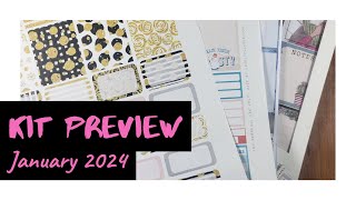 Plannermas Day 11 Kits Im Using in January 2024  Winter and Blue  Plan B Planner [upl. by Lydie]