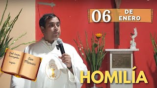 EVANGELIO DE HOY sábado 6 de Enero del 2024  Padre Arturo Cornejo [upl. by Aihsenak18]