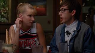 Glee  Puck tells Brittany Santana and Artie about his time at Juvy 2x06 [upl. by Nasas]