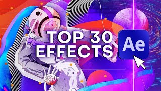 Top 30 Best Effects in After Effects [upl. by Peppard885]