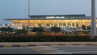 Salalah airport  New International Airport in Salalah  Oman  Salalah airport time is 645pm [upl. by Meador366]