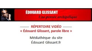 Relation Répertoire vidéo E Glissant [upl. by Vevay]