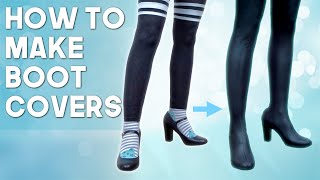 How to Make Cosplay Boot Covers  Tutorial [upl. by Jeri]