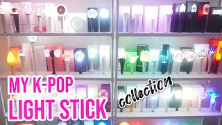 미니스타의 아이돌 응원봉 소개 MY KPOP LIGHT STICK COLLECTION 2020 [upl. by Enirolf]