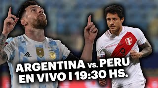 ARGENTINA VS PERÚ ⚽️ VIVILO EN TyC SPORTS  Eliminatorias Catar 2022 [upl. by Nnylrahc]