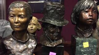 Glenna Goodacre Bronzes Arrive at Scottsdale Art Auction [upl. by Yeaton118]