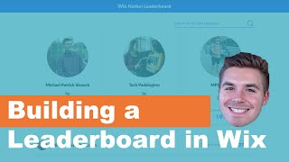 How To Build a Dynamic Page Leaderboard in Wix  Wix Database Tutorial [upl. by Ennadroj]