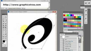 How To Warp  Envelope Vector Custom Shapes In Photoshop [upl. by Essej641]