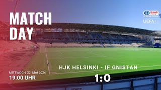 VEIKKAUSLIIGA HJK Helsinki vs IF Gnistan [upl. by Tammi318]